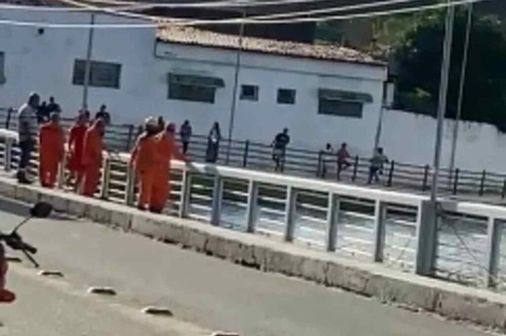 Homem desaparece após pular em barragem em Palmeira dos Índios; buscas continuam