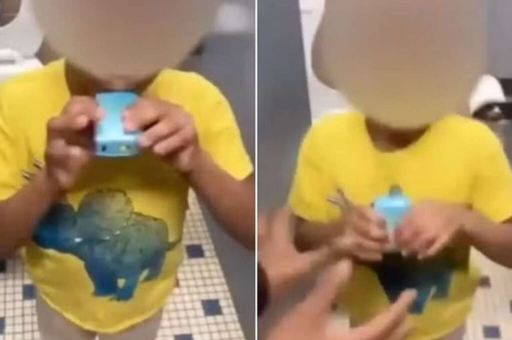 Aluno de 5 anos é forçado a usar cigarro eletrônico por estudantes mais velhos em escola