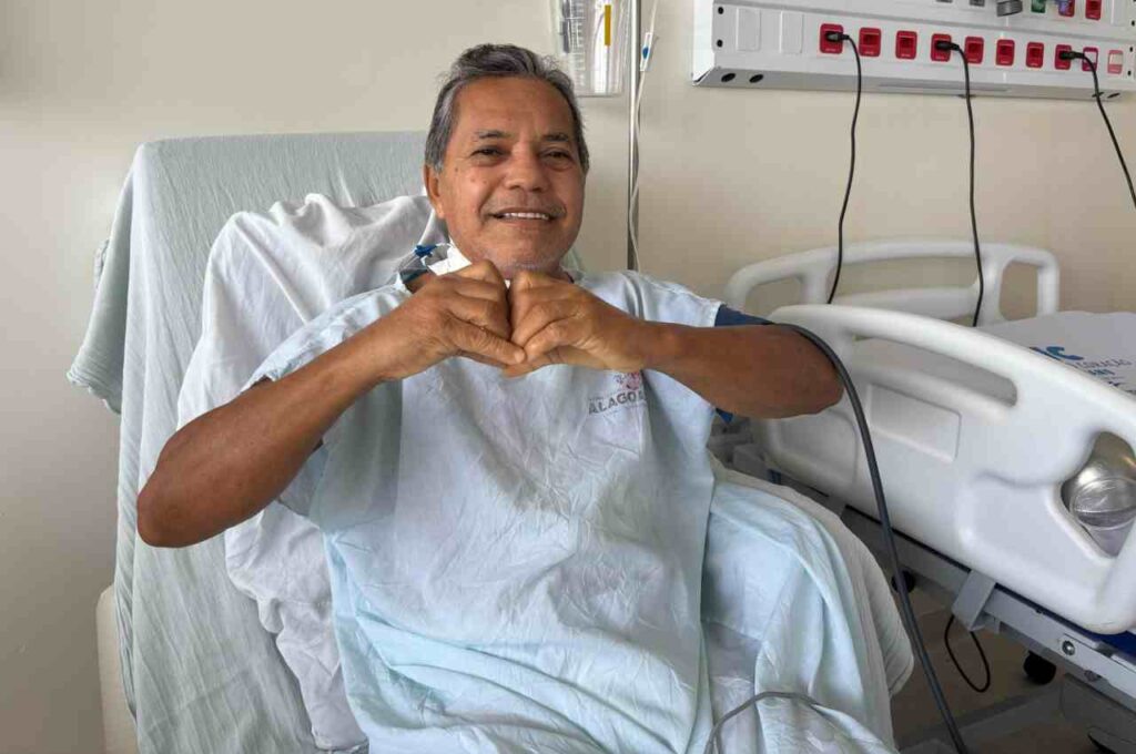 Comerciante palmarino tem a vida salva após ser submetido a cirurgia no Hospital do Coração Alagoano