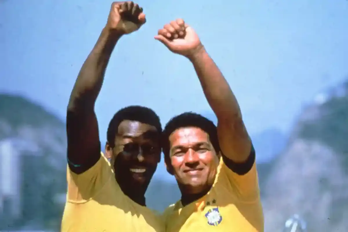 Pelé e Garrincha - Imagem reprodução - Icon Sport