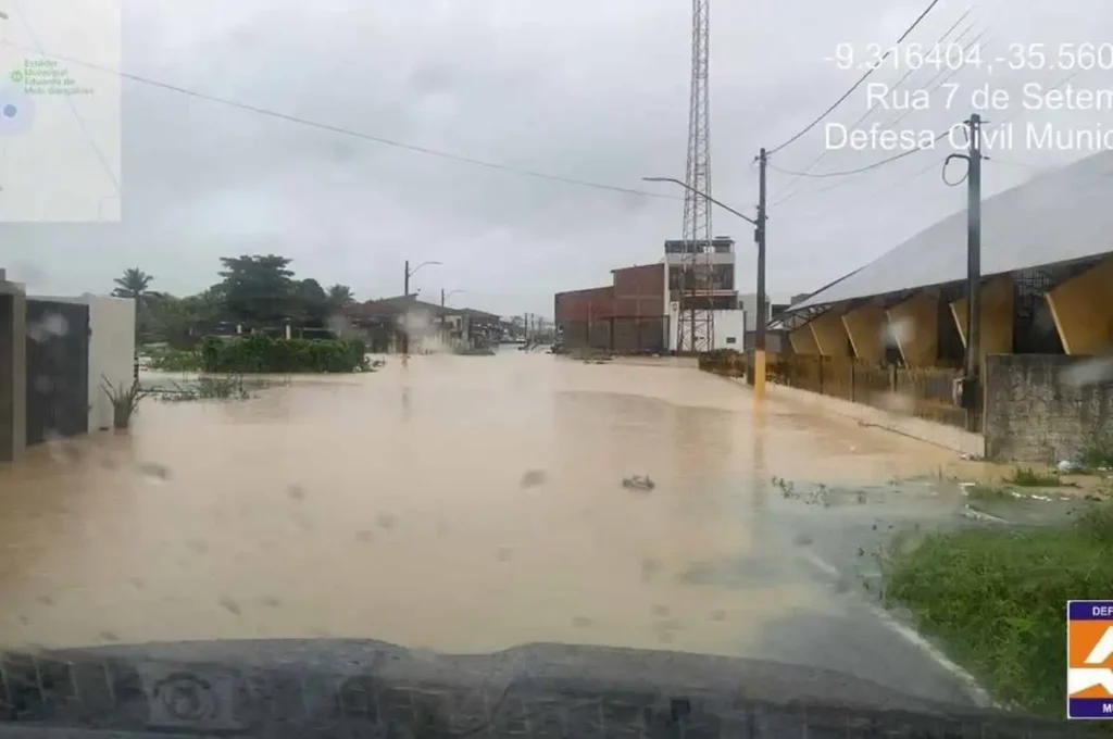 São Luís do Quitunde é o primeiro município de AL a decretar situação de emergência por causa das chuvas
