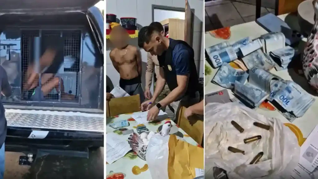 Suspeito morre em operação contra facções Comando Vermelho e PCC em Alagoas