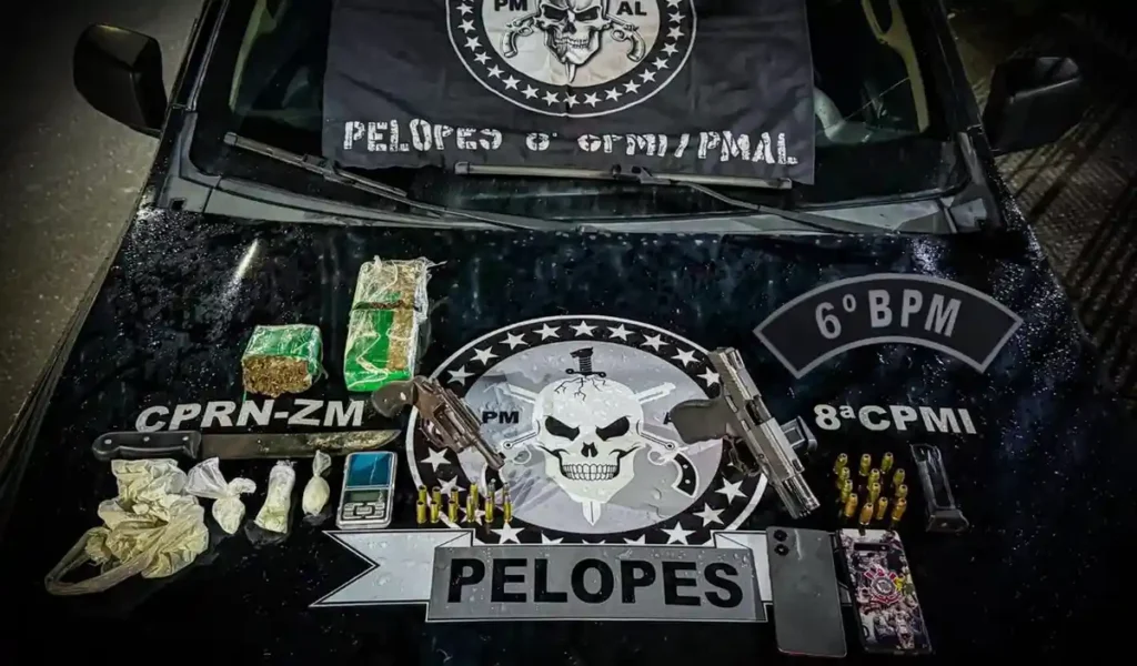 Morre em Alagoas líder do Comando Vermelho durante operação policial