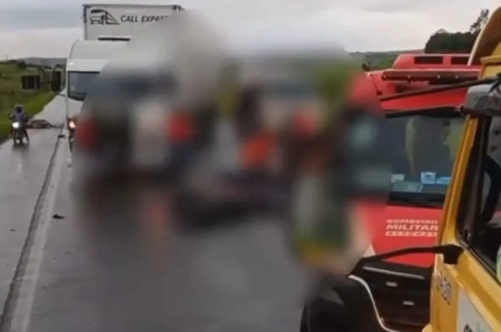 Motociclista fica ferido após colisão com cavalo na BR-104, em Alagoas