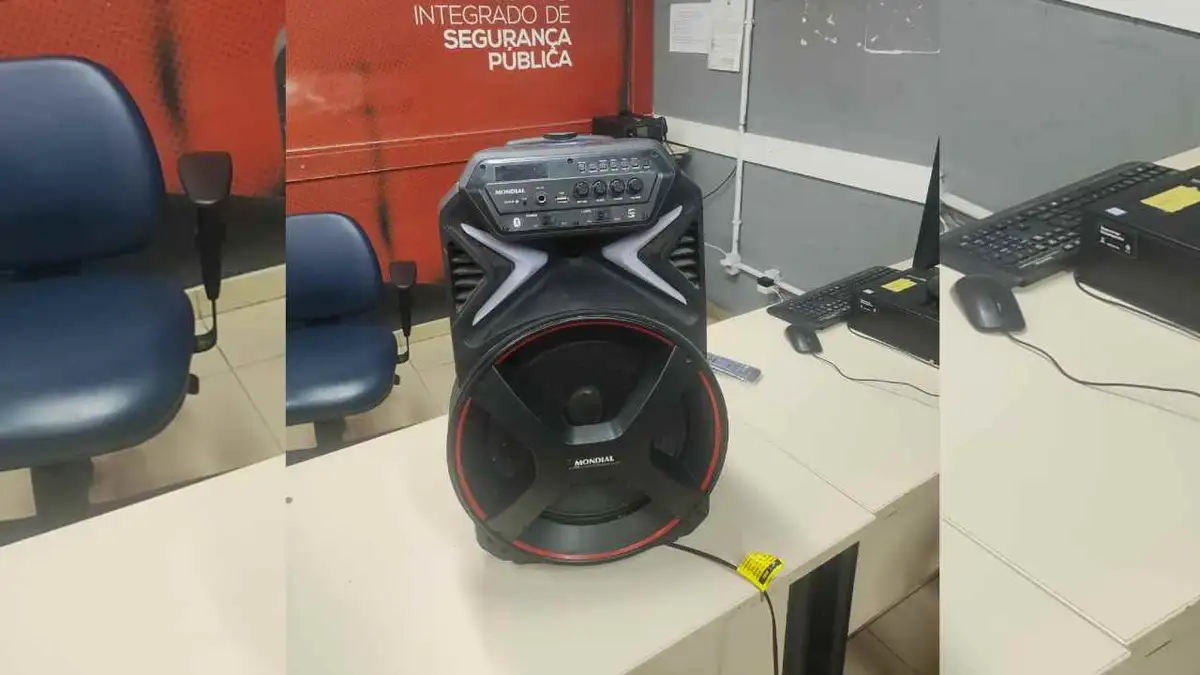 Som apreendido em Murici | Foto: Reprodução