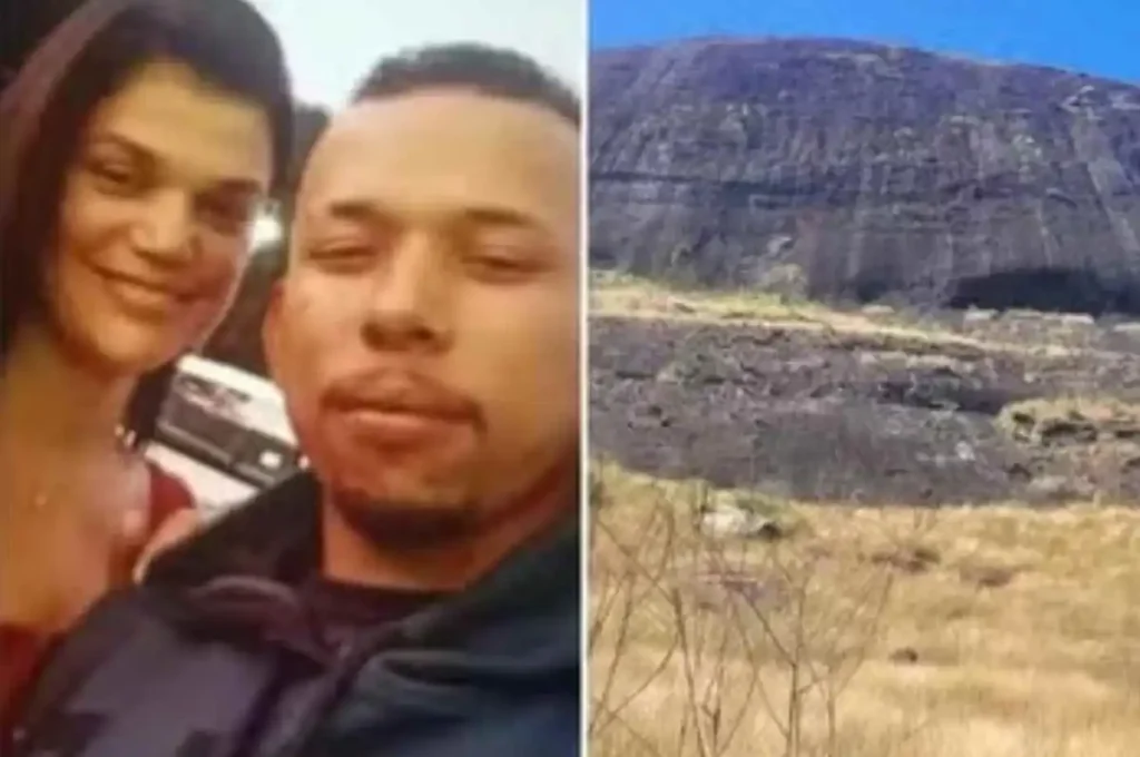 Casal sai para namorar e morre após carro despencar de paredão de 400 metros no ES