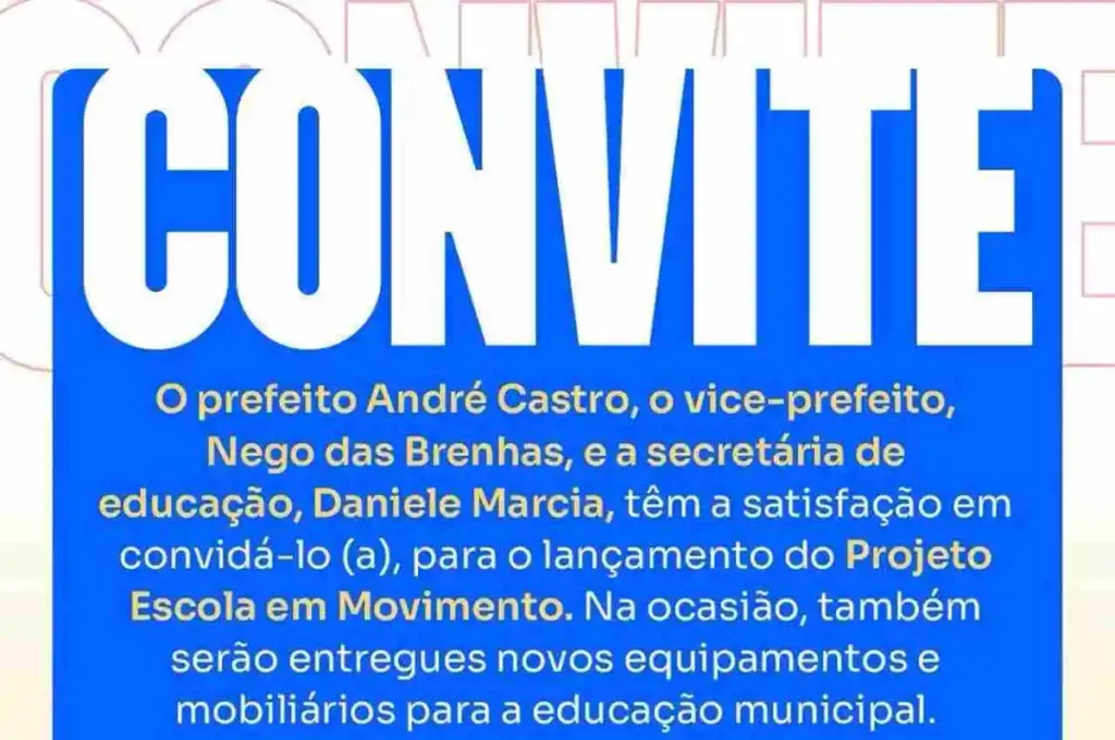 Santana do Mundaú lança projeto para fortalecer desenvolvimento dos estudantes da rede municipal