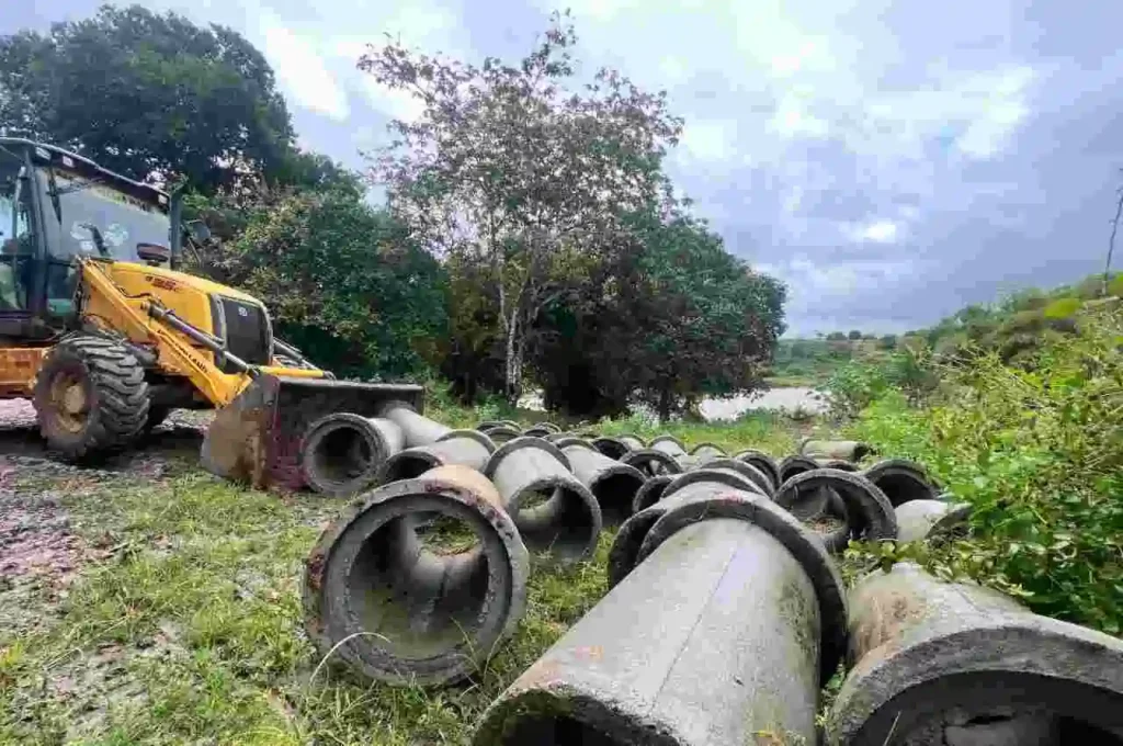 Prefeitura de Branquinha investe em obra de drenagem no Assentamento Santo Antônio da Boa Vista