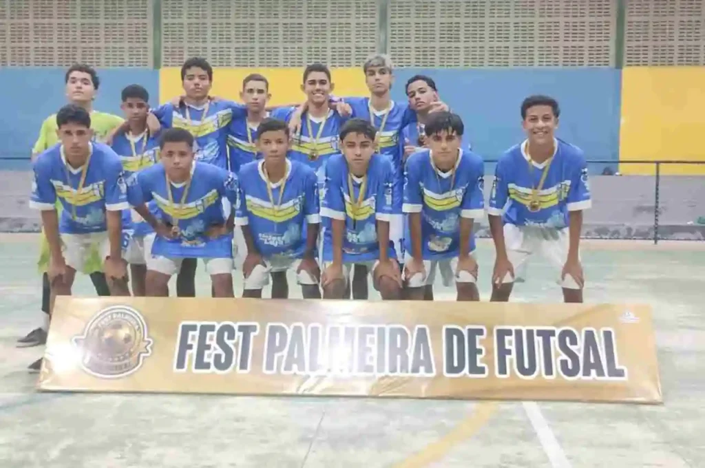 Tigre Futsal Palmarino é campeão do Fest Palmeiras de Futsal Sub-15