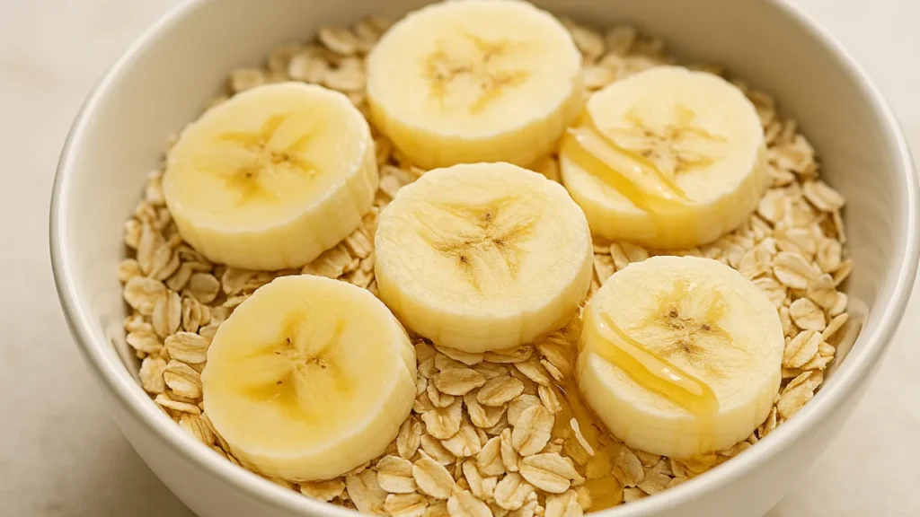 Banana com aveia / Foto: Reprodução