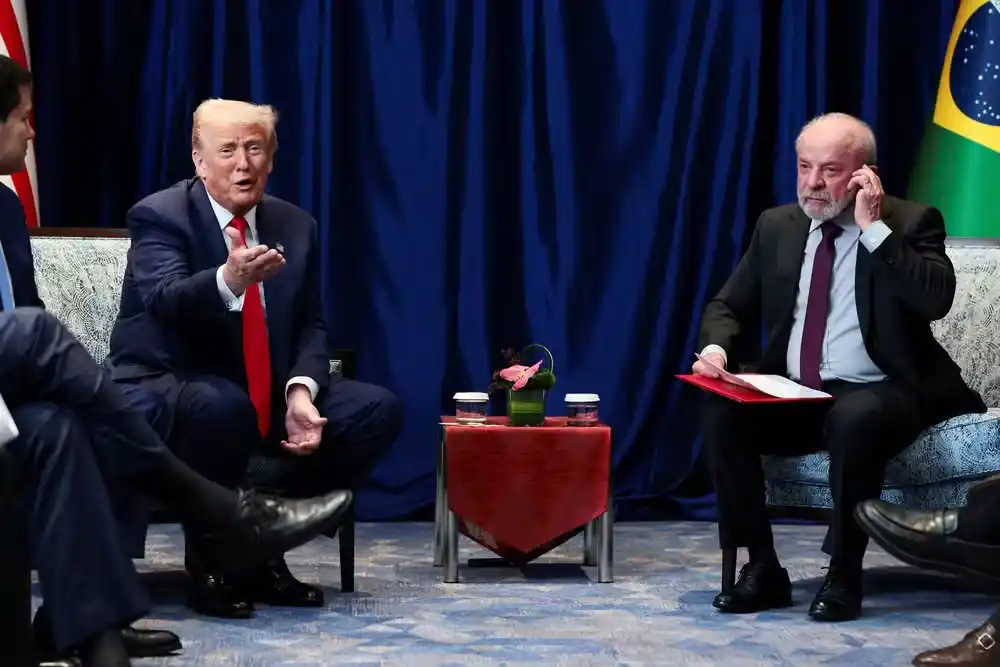 Donald Trump e Lula - Foto: Evelyn Hockstein/Reuters