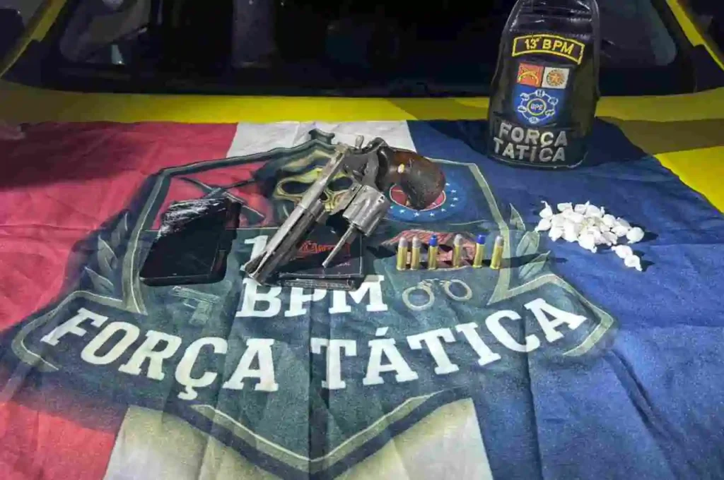 PM de Alagoas apreende nove armas e prende oito suspeitos em operações no fim de semana