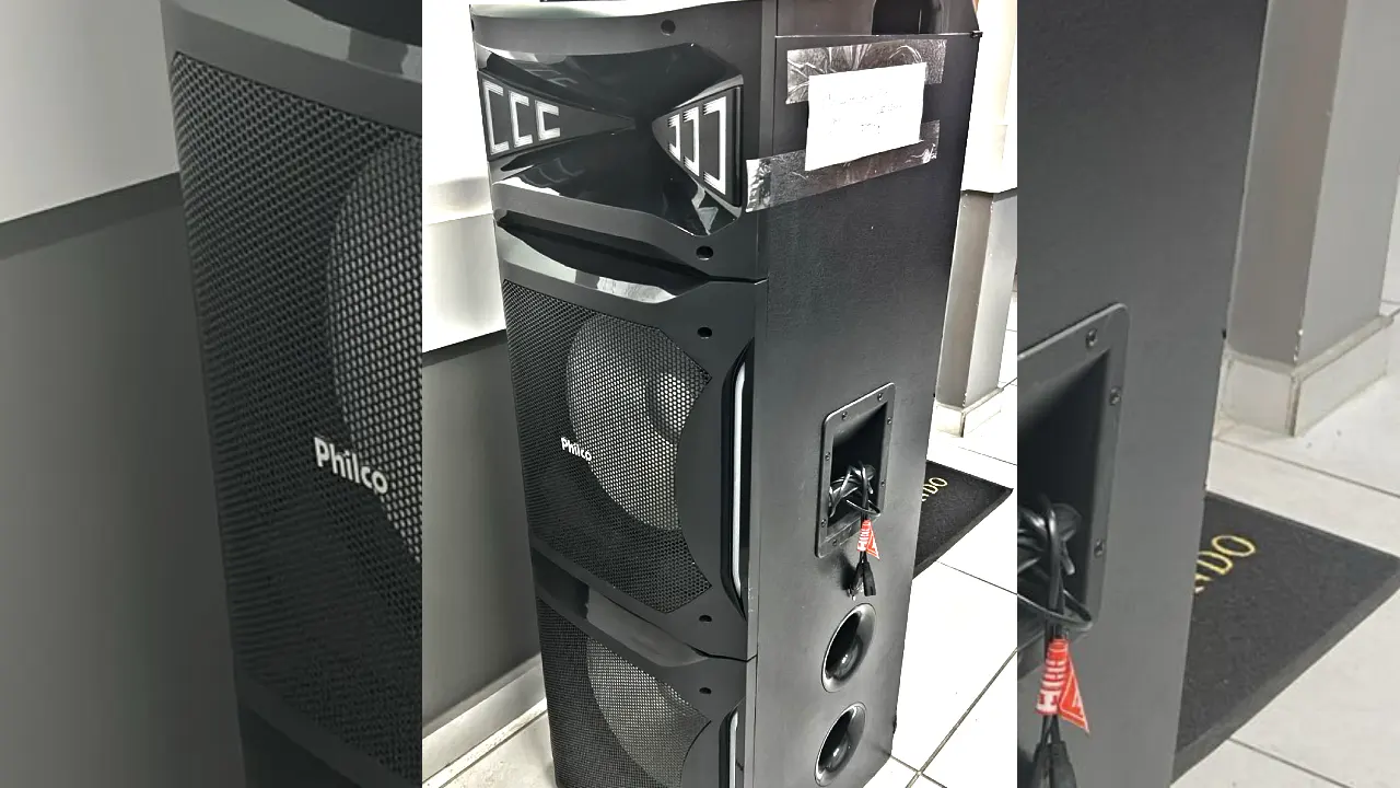 Som apreendido pela Polícia Militar de Alagoas, em União dos Palmares | Foto: Reprodução