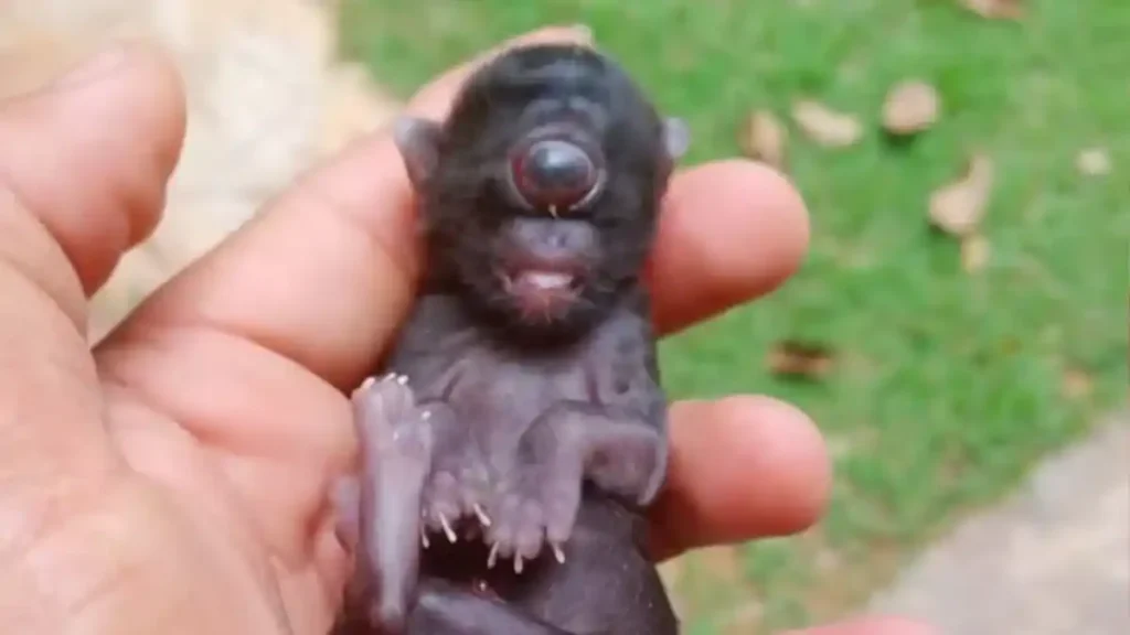 A verdade sobre o gato que nasceu com um olho só