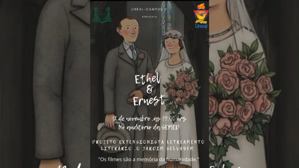 UNEAL promove exibição do filme Ethel & Ernest em União dos Palmares dentro do Projeto de Letramento Literário