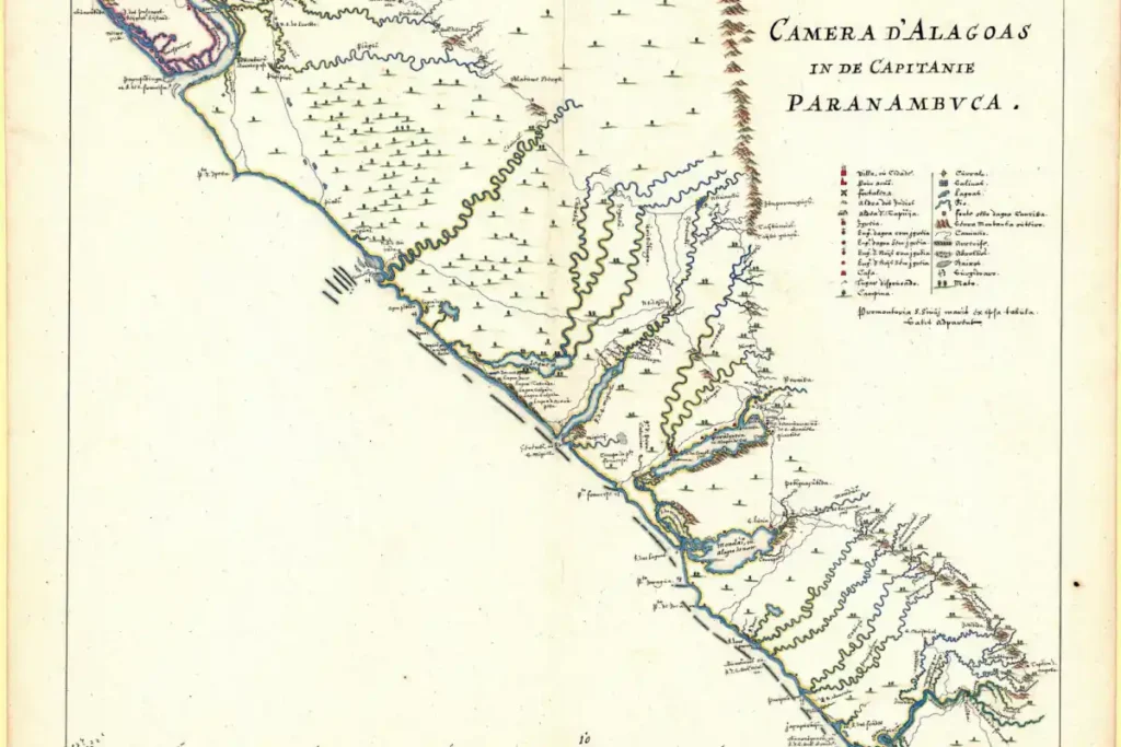 Achado em Harvard: Mapa de 1647 vai guiar escavações inéditas do Quilombo em União dos Palmares