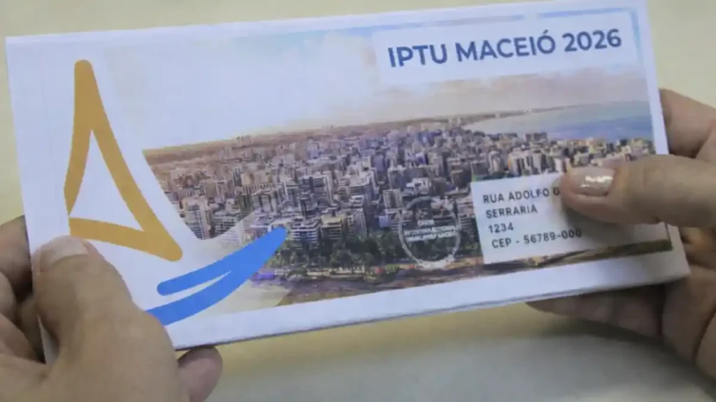 Saiba como emitir a guia do IPTU 2026 em Maceió