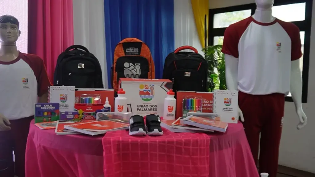 Prefeitura de União anuncia kit escolar 2026 com tênis, mochila e fardamento completo