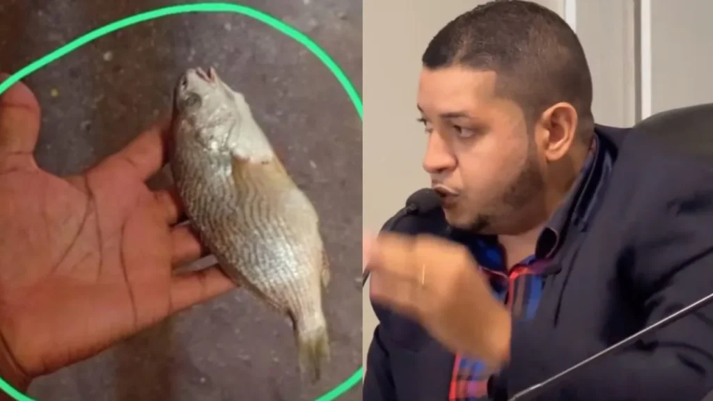 Vereador denuncia entrega de peixe em Barra de Santo Antônio; “No papel era um, na sacola foi outro”