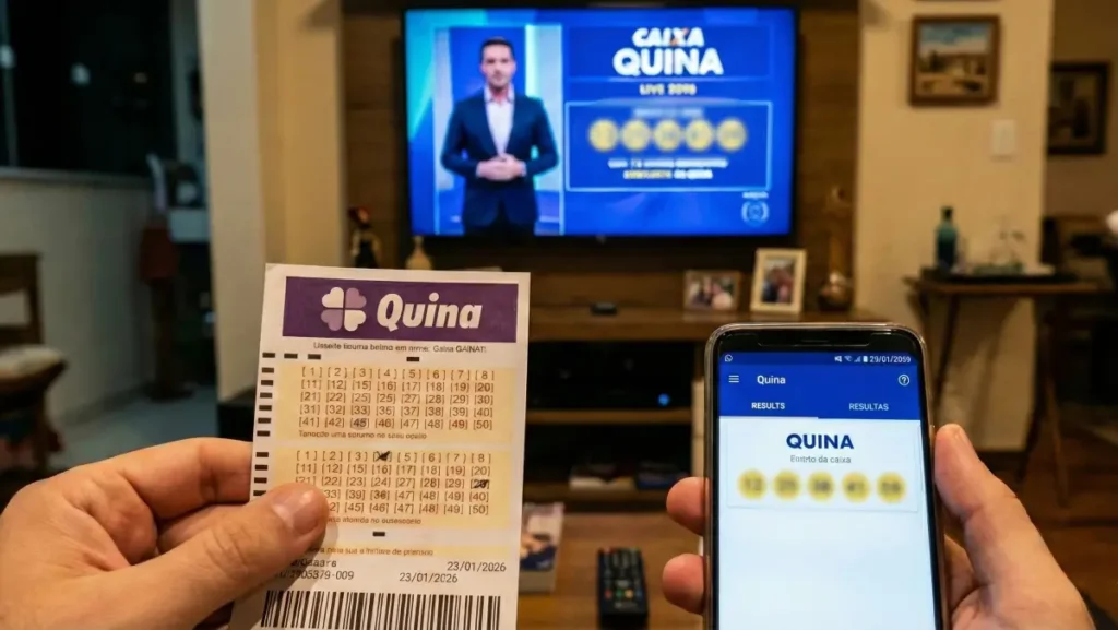 Resultado da Quina 6935: aposta de Maceió leva R$ 8,7 mil; veja o resultado