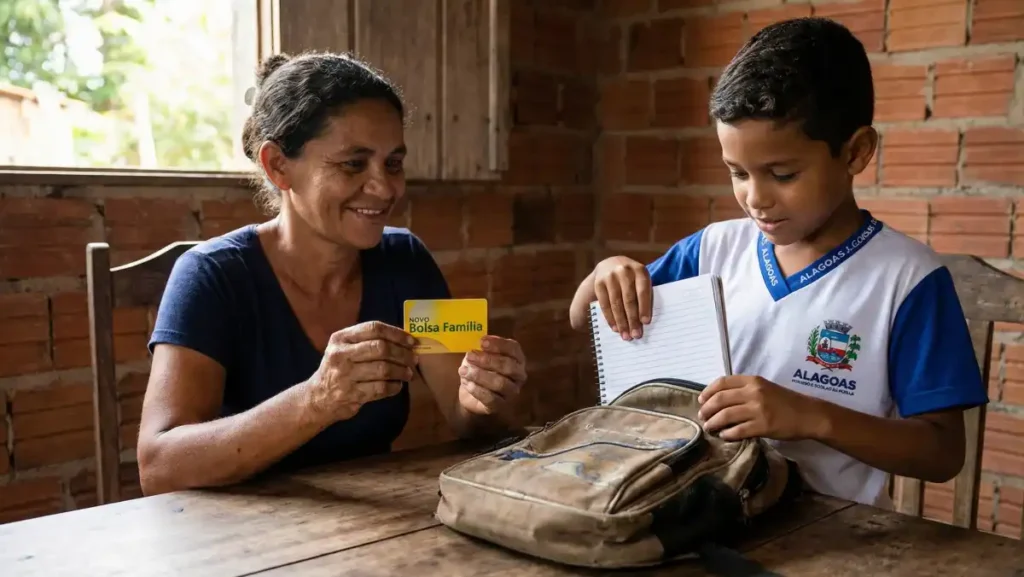 Falta escolar bloqueia o Bolsa Família? Entenda as regras para Alagoas em 2026