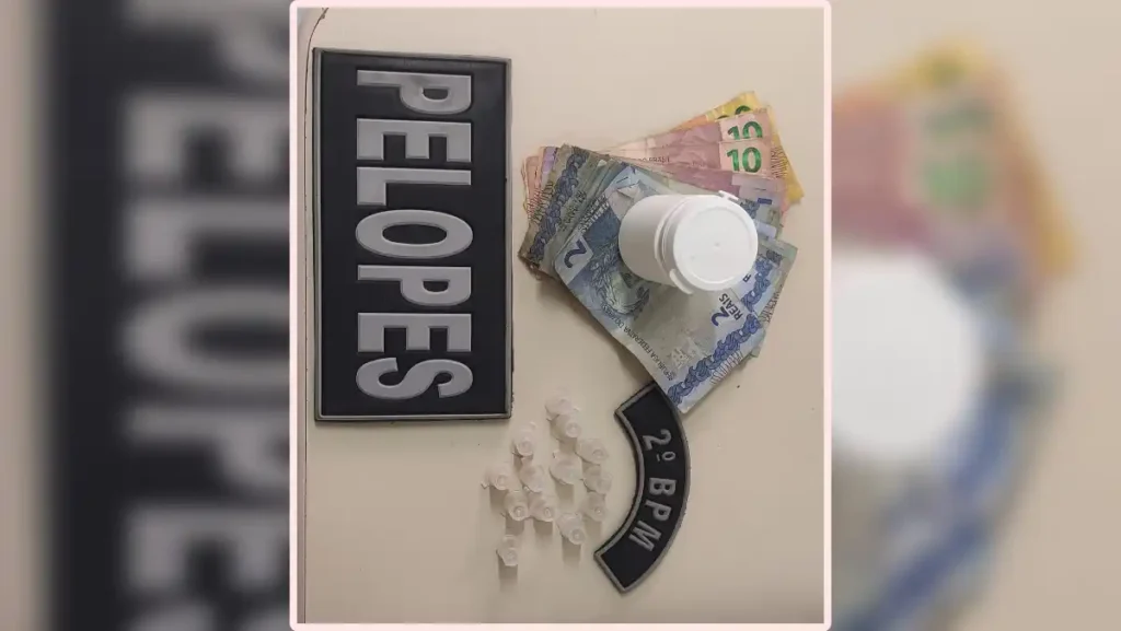 Pelopes prende homem por tráfico de drogas na “Vaquejada” em União dos Palmares