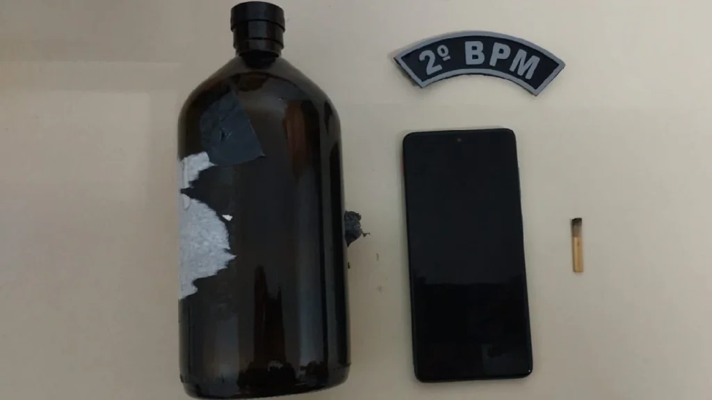 Material apreendido pela PM | Foto: Reprodução