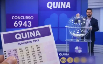 Resultado da Quina 6943: dezenas 22, 23, 35, 40 e 44; prêmio sobe para R$ 3 milhões