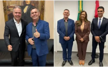 O encontro de Geo Cruz com Renan Filho, JHC e Eudócia Caldas em Brasília
