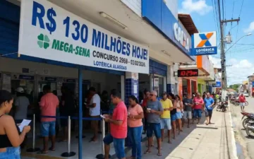Mega-Sena sorteia R$ 130 milhões nesta terça (03/02); veja como apostar em Alagoas e até que horas