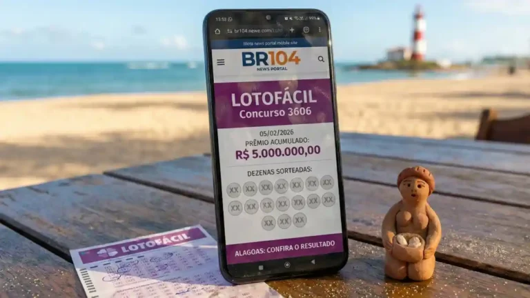 Resultado da Lotofácil 3606 (05/02/2026): veja as dezenas sorteadas