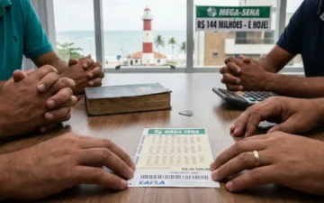 Mega-Sena de R$ 144 milhões: amigos de Maceió investem R$ 48 mil em bolão