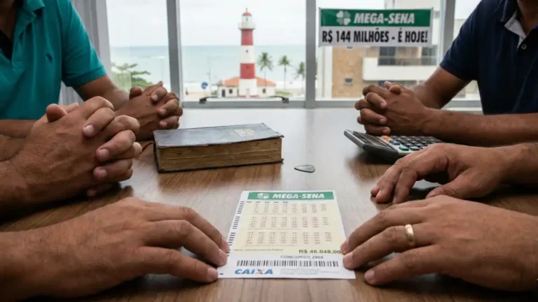 Mega-Sena de R$ 144 milhões: amigos de Maceió investem R$ 48 mil em bolão