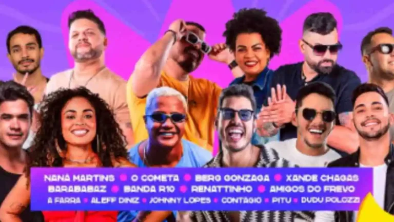 Toca Pra Folia: Veja datas e horários dos shows de Carnaval em União dos Palmares