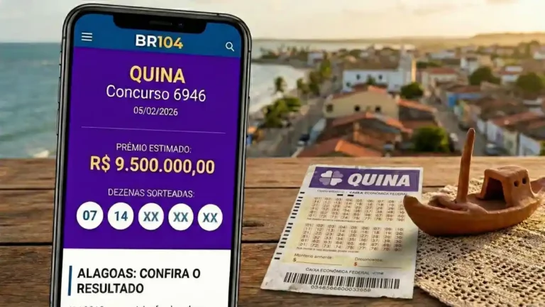 Resultado da Quina 6946 (05/02/2026): veja as dezenas sorteadas
