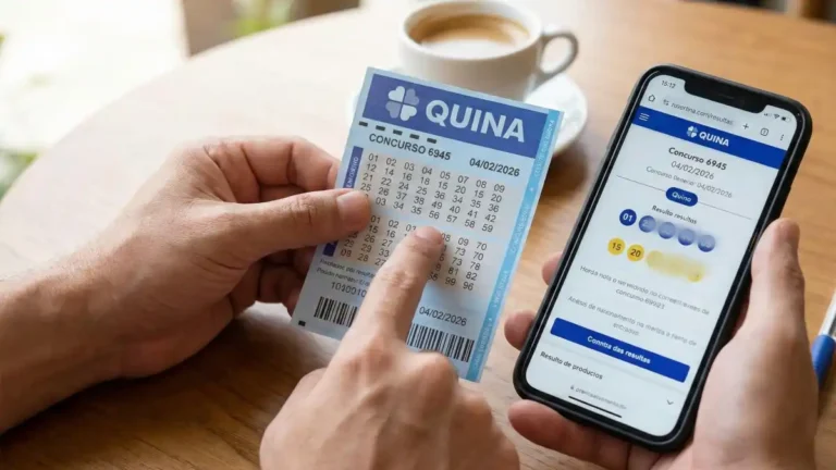 Resultado da Quina 6945 (04/02): veja as dezenas sorteadas